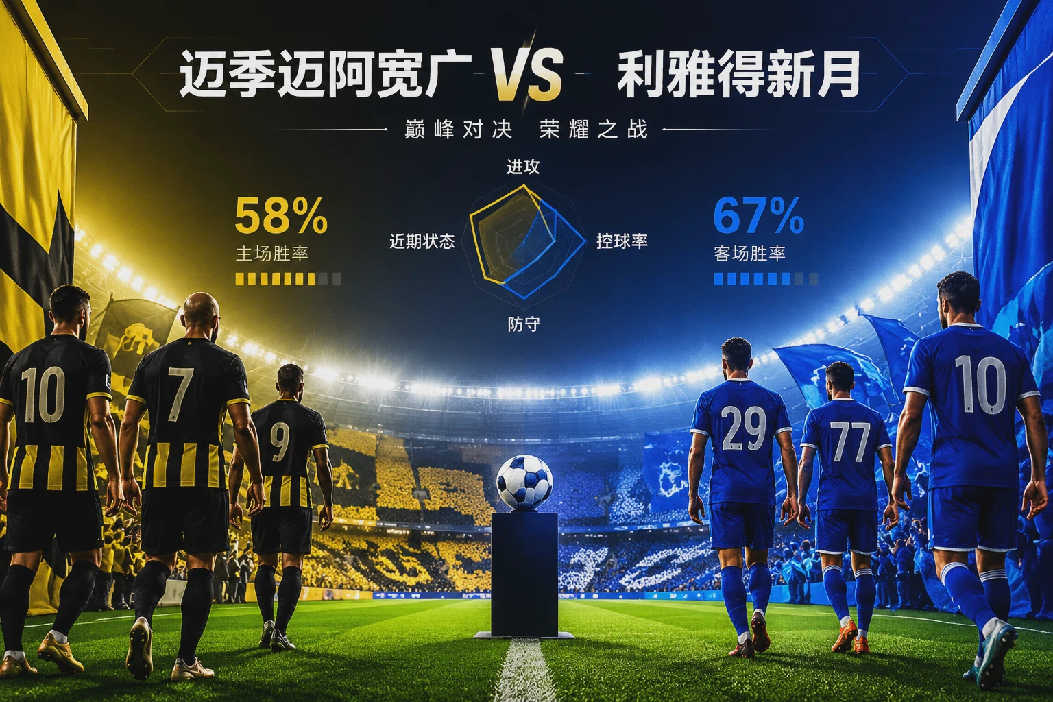 迈季迈阿宽广 vs 利雅得新月：赛前分析与战术前瞻配图