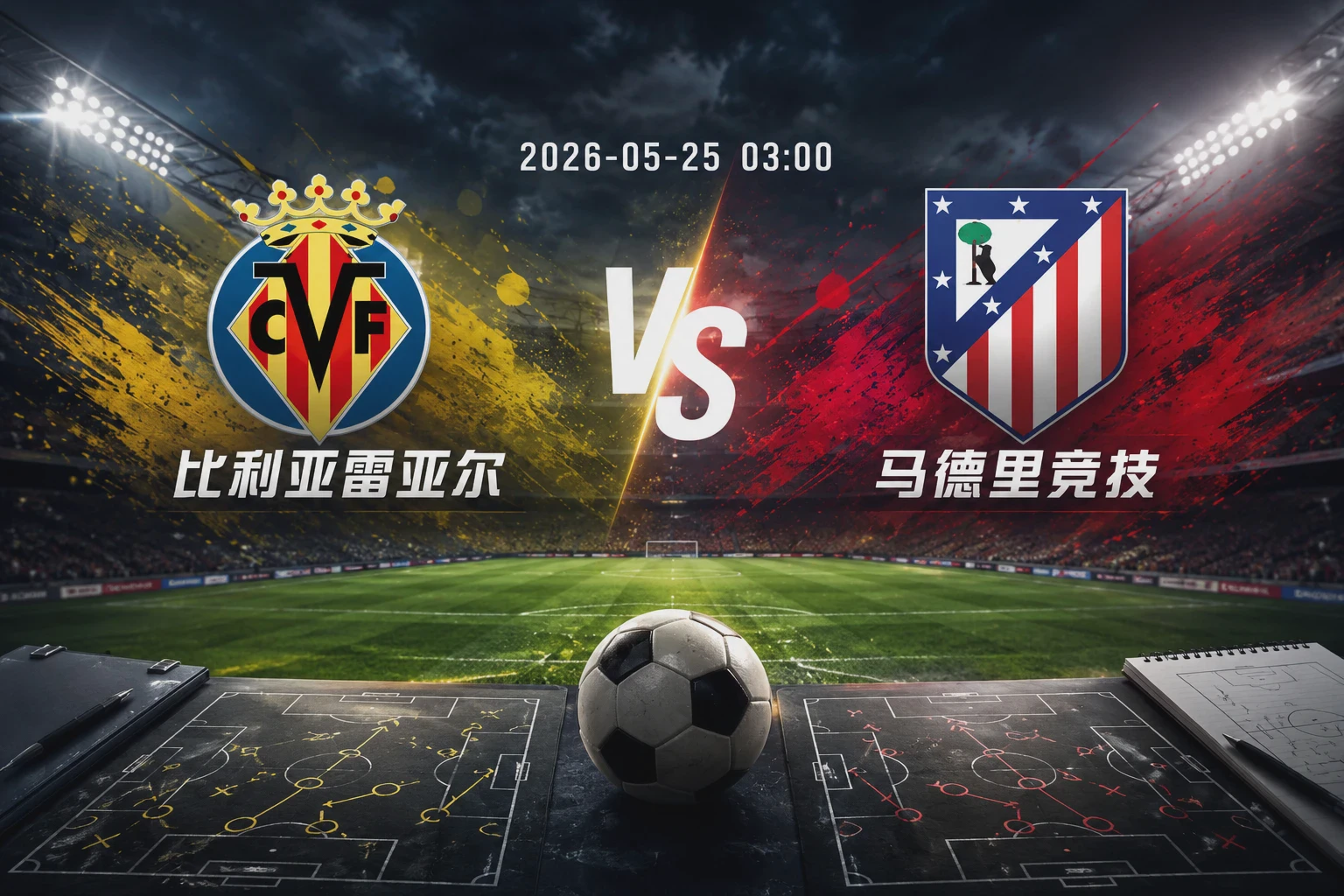 比利亚雷亚尔 vs 马德里竞技 西甲赛前分析