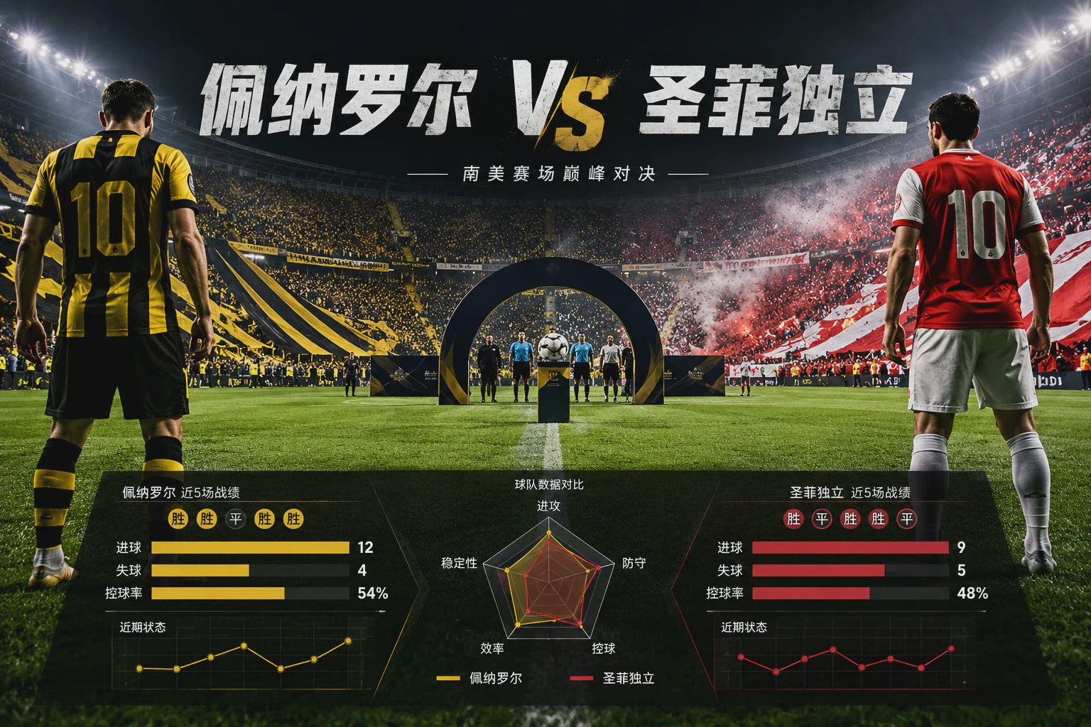 佩纳罗尔 vs 圣菲独立 赛前分析：南美劲旅研判配图