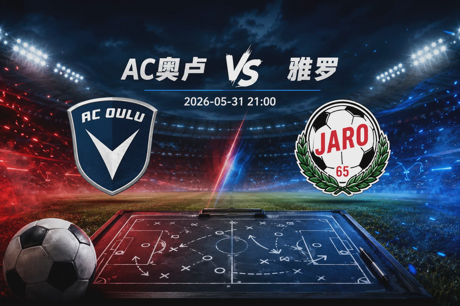 AC奥卢 vs 雅罗：芬超关键战赛前分析配图